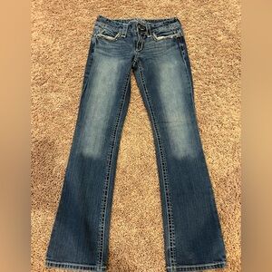 Maurices Dark Blue Boot Cut Jeans